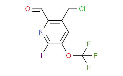 AM153523 | 1804866-17-8 | 5-(Chloromethyl)-2-iodo-3-(trifluoromethoxy)pyridine-6-carboxaldehyde