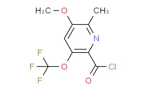 AM153525 | 1806753-56-9 | 3-Methoxy-2-methyl-5-(trifluoromethoxy)pyridine-6-carbonyl chloride
