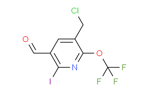 AM153527 | 1806180-19-7 | 3-(Chloromethyl)-6-iodo-2-(trifluoromethoxy)pyridine-5-carboxaldehyde