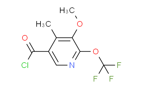 AM153528 | 1804358-04-0 | 3-Methoxy-4-methyl-2-(trifluoromethoxy)pyridine-5-carbonyl chloride