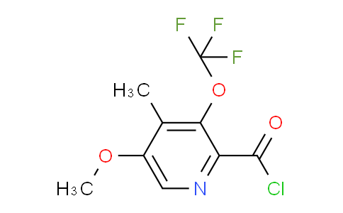 AM153530 | 1805083-35-5 | 5-Methoxy-4-methyl-3-(trifluoromethoxy)pyridine-2-carbonyl chloride