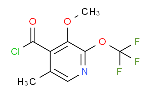 AM153531 | 1805128-66-8 | 3-Methoxy-5-methyl-2-(trifluoromethoxy)pyridine-4-carbonyl chloride