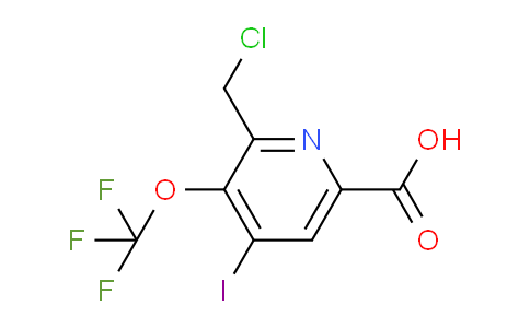 AM153532 | 1804632-80-1 | 2-(Chloromethyl)-4-iodo-3-(trifluoromethoxy)pyridine-6-carboxylic acid