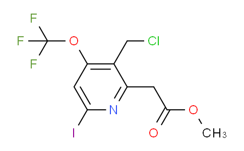 AM153534 | 1805992-58-8 | Methyl 3-(chloromethyl)-6-iodo-4-(trifluoromethoxy)pyridine-2-acetate
