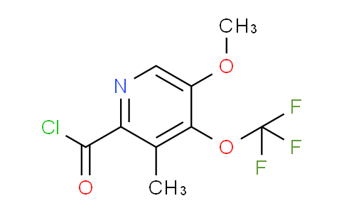 AM153535 | 1804741-94-3 | 5-Methoxy-3-methyl-4-(trifluoromethoxy)pyridine-2-carbonyl chloride