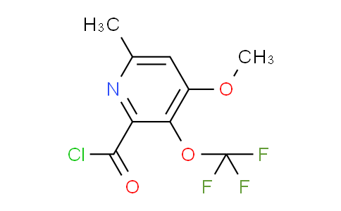 AM153541 | 1806036-59-8 | 4-Methoxy-6-methyl-3-(trifluoromethoxy)pyridine-2-carbonyl chloride