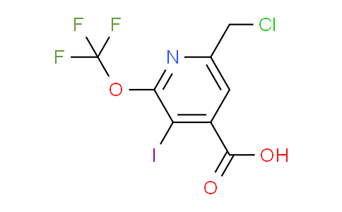 AM153542 | 1805980-48-6 | 6-(Chloromethyl)-3-iodo-2-(trifluoromethoxy)pyridine-4-carboxylic acid