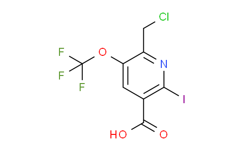 AM153545 | 1804737-60-7 | 2-(Chloromethyl)-6-iodo-3-(trifluoromethoxy)pyridine-5-carboxylic acid