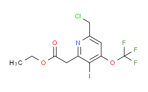 AM153546 | 1804834-69-2 | Ethyl 6-(chloromethyl)-3-iodo-4-(trifluoromethoxy)pyridine-2-acetate