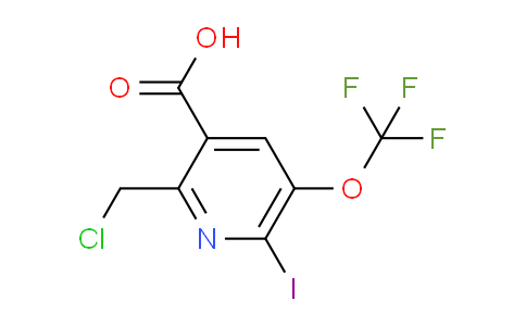 AM153550 | 1804866-54-3 | 2-(Chloromethyl)-6-iodo-5-(trifluoromethoxy)pyridine-3-carboxylic acid