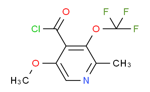 AM153551 | 1804889-31-3 | 5-Methoxy-2-methyl-3-(trifluoromethoxy)pyridine-4-carbonyl chloride