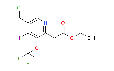 AM153557 | 1803965-12-9 | Ethyl 5-(chloromethyl)-4-iodo-3-(trifluoromethoxy)pyridine-2-acetate