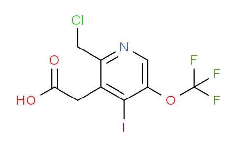 AM153561 | 1804762-33-1 | 2-(Chloromethyl)-4-iodo-5-(trifluoromethoxy)pyridine-3-acetic acid