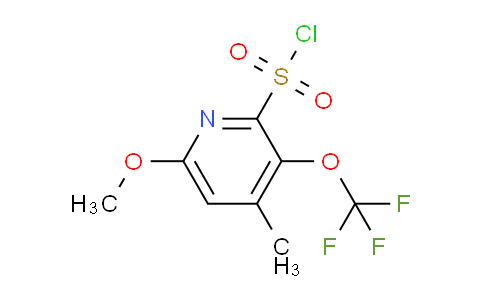 AM153562 | 1805124-35-9 | 6-Methoxy-4-methyl-3-(trifluoromethoxy)pyridine-2-sulfonyl chloride