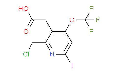 AM153567 | 1804833-89-3 | 2-(Chloromethyl)-6-iodo-4-(trifluoromethoxy)pyridine-3-acetic acid