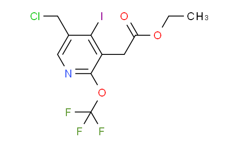 AM153569 | 1805989-93-8 | Ethyl 5-(chloromethyl)-4-iodo-2-(trifluoromethoxy)pyridine-3-acetate