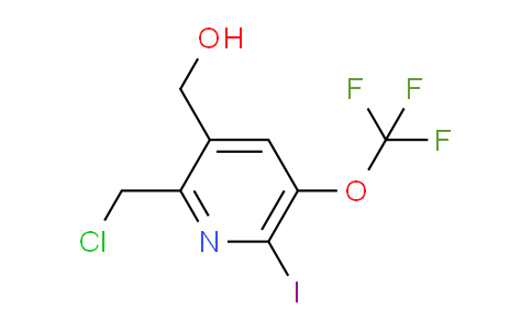 2-(Chloromethyl)-6-iodo-5-(trifluoromethoxy)pyridine-3-methanol