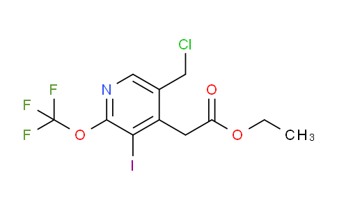 AM153575 | 1804348-76-2 | Ethyl 5-(chloromethyl)-3-iodo-2-(trifluoromethoxy)pyridine-4-acetate