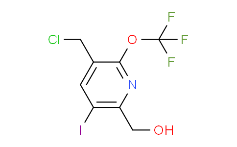 AM153581 | 1804355-24-5 | 3-(Chloromethyl)-5-iodo-2-(trifluoromethoxy)pyridine-6-methanol
