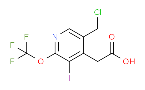 AM153583 | 1806259-77-7 | 5-(Chloromethyl)-3-iodo-2-(trifluoromethoxy)pyridine-4-acetic acid