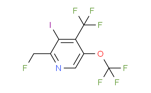 AM153593 | 1804763-34-5 | 2-(Fluoromethyl)-3-iodo-5-(trifluoromethoxy)-4-(trifluoromethyl)pyridine