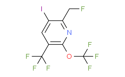 AM153594 | 1804763-41-4 | 2-(Fluoromethyl)-3-iodo-6-(trifluoromethoxy)-5-(trifluoromethyl)pyridine