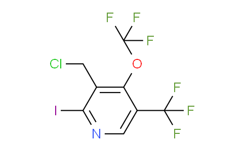 AM153595 | 1804354-55-9 | 3-(Chloromethyl)-2-iodo-4-(trifluoromethoxy)-5-(trifluoromethyl)pyridine