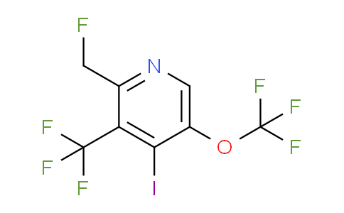 AM153596 | 1804369-29-6 | 2-(Fluoromethyl)-4-iodo-5-(trifluoromethoxy)-3-(trifluoromethyl)pyridine