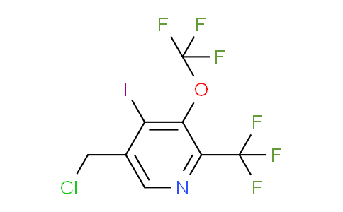 5-(Chloromethyl)-4-iodo-3-(trifluoromethoxy)-2-(trifluoromethyl)pyridine