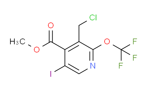 AM153603 | 1804366-89-9 | Methyl 3-(chloromethyl)-5-iodo-2-(trifluoromethoxy)pyridine-4-carboxylate