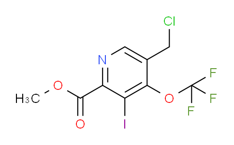 AM153606 | 1806257-73-7 | Methyl 5-(chloromethyl)-3-iodo-4-(trifluoromethoxy)pyridine-2-carboxylate