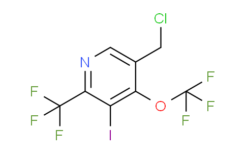 AM153608 | 1806178-91-5 | 5-(Chloromethyl)-3-iodo-4-(trifluoromethoxy)-2-(trifluoromethyl)pyridine