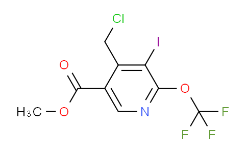 AM153612 | 1804838-61-6 | Methyl 4-(chloromethyl)-3-iodo-2-(trifluoromethoxy)pyridine-5-carboxylate