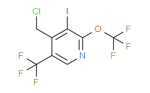 AM153616 | 1806739-19-4 | 4-(Chloromethyl)-3-iodo-2-(trifluoromethoxy)-5-(trifluoromethyl)pyridine