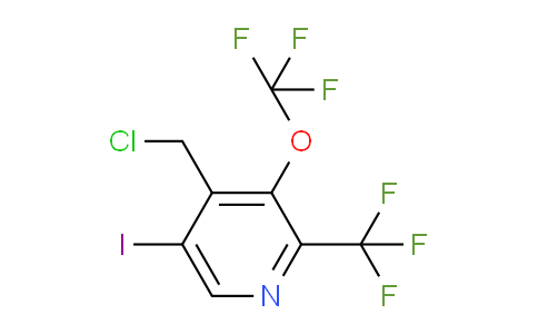 AM153618 | 1806255-52-6 | 4-(Chloromethyl)-5-iodo-3-(trifluoromethoxy)-2-(trifluoromethyl)pyridine
