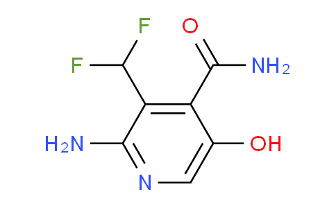 2-Amino-3-(difluoromethyl)-5-hydroxypyridine-4-carboxamide