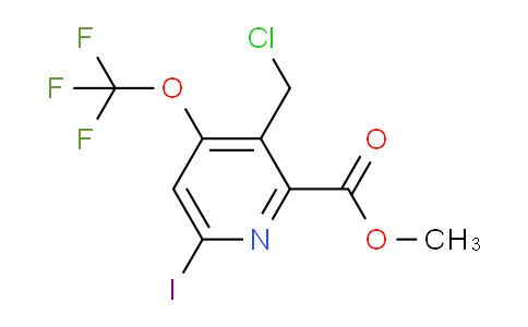 AM153620 | 1804738-53-1 | Methyl 3-(chloromethyl)-6-iodo-4-(trifluoromethoxy)pyridine-2-carboxylate