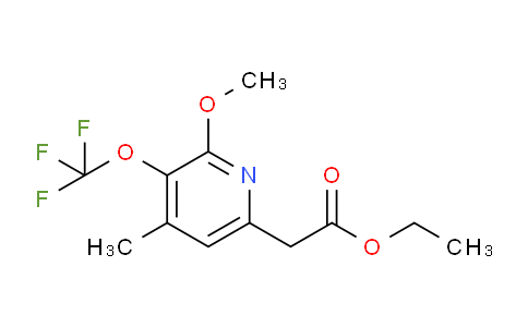AM153623 | 1806179-69-0 | Ethyl 2-methoxy-4-methyl-3-(trifluoromethoxy)pyridine-6-acetate