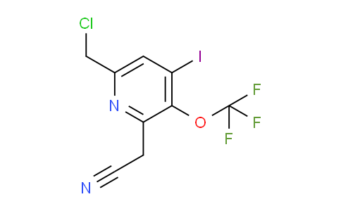 AM153624 | 1804864-75-2 | 6-(Chloromethyl)-4-iodo-3-(trifluoromethoxy)pyridine-2-acetonitrile