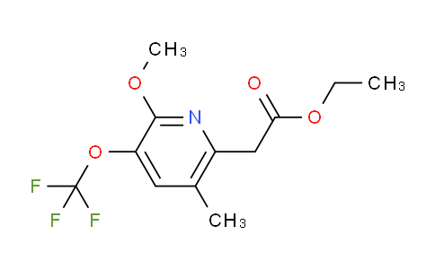 AM153628 | 1806179-74-7 | Ethyl 2-methoxy-5-methyl-3-(trifluoromethoxy)pyridine-6-acetate