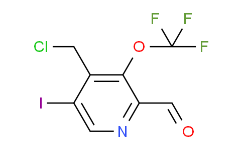 AM153631 | 1806180-08-4 | 4-(Chloromethyl)-5-iodo-3-(trifluoromethoxy)pyridine-2-carboxaldehyde