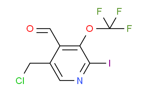 AM153633 | 1804365-62-5 | 5-(Chloromethyl)-2-iodo-3-(trifluoromethoxy)pyridine-4-carboxaldehyde