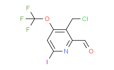 AM153634 | 1805979-42-3 | 3-(Chloromethyl)-6-iodo-4-(trifluoromethoxy)pyridine-2-carboxaldehyde