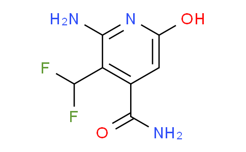 2-Amino-3-(difluoromethyl)-6-hydroxypyridine-4-carboxamide