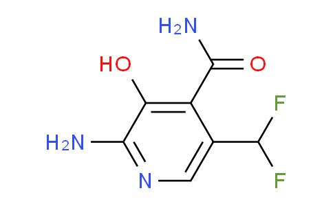 2-Amino-5-(difluoromethyl)-3-hydroxypyridine-4-carboxamide