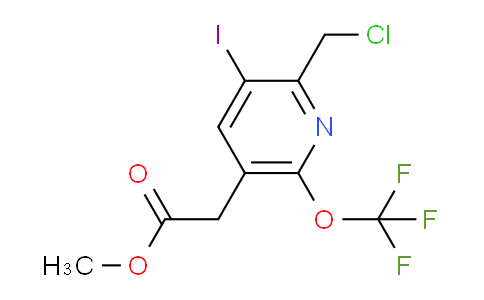 AM153651 | 1804354-51-5 | Methyl 2-(chloromethyl)-3-iodo-6-(trifluoromethoxy)pyridine-5-acetate