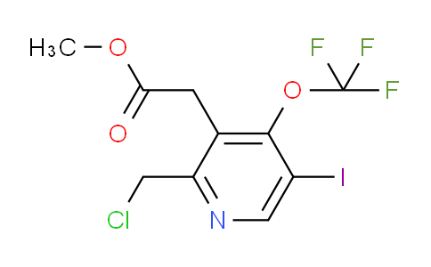 AM153656 | 1806258-97-8 | Methyl 2-(chloromethyl)-5-iodo-4-(trifluoromethoxy)pyridine-3-acetate