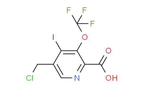 5-(Chloromethyl)-4-iodo-3-(trifluoromethoxy)pyridine-2-carboxylic acid