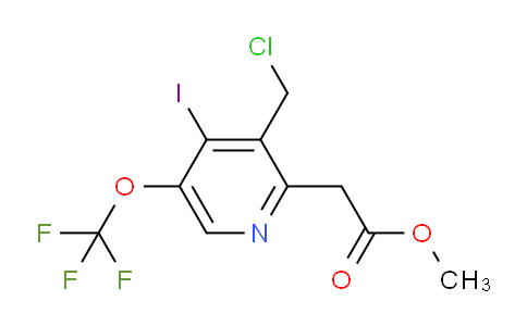 AM153675 | 1804741-54-5 | Methyl 3-(chloromethyl)-4-iodo-5-(trifluoromethoxy)pyridine-2-acetate