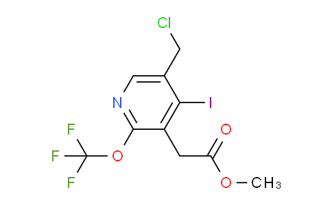 AM153677 | 1806740-60-2 | Methyl 5-(chloromethyl)-4-iodo-2-(trifluoromethoxy)pyridine-3-acetate
